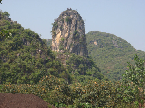 Ancient Artistic Mountain.